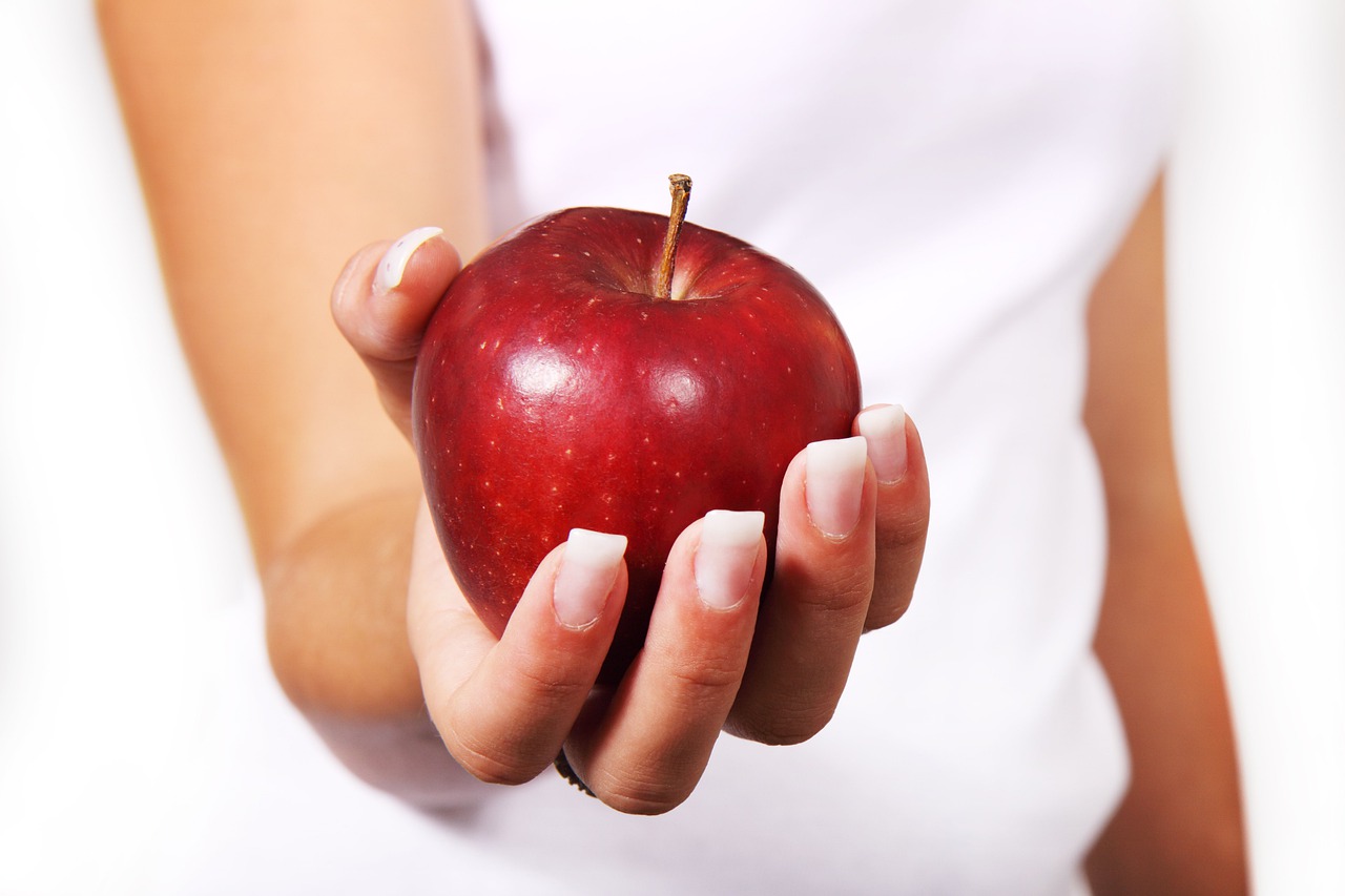 jabłko a dieta na odchudzanie